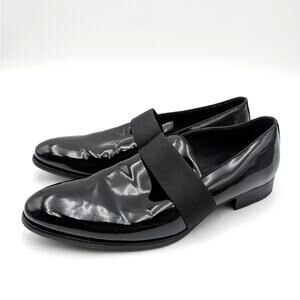 To Boot New York Perry Venetian Loafer Shoes Men's Black Size US9.5 EU42.5